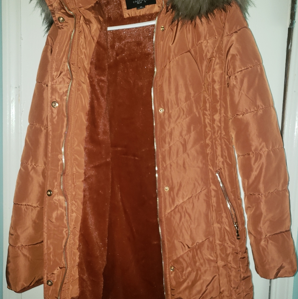 Quilted winter coat